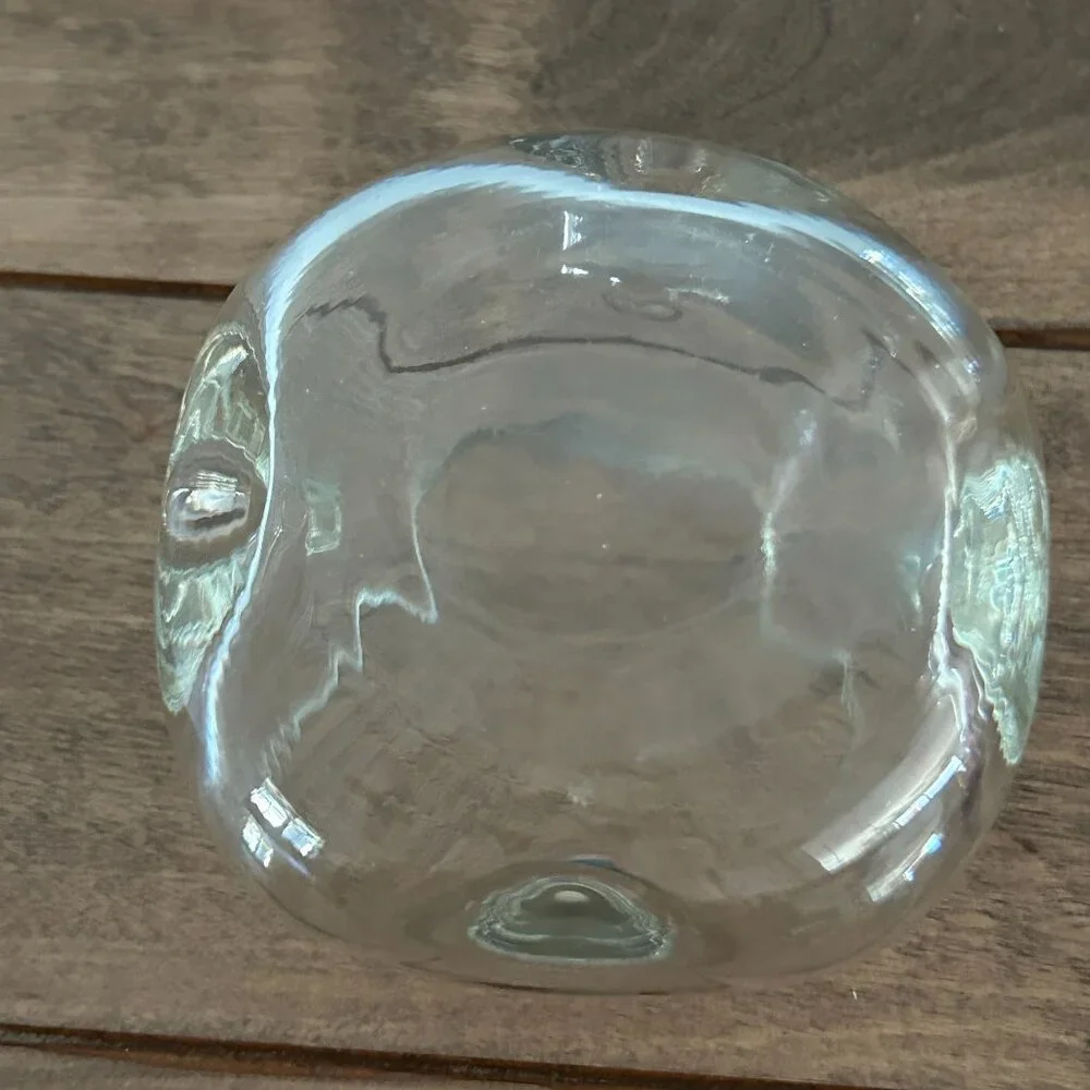 Unbranded Rocks Glass Dimples Thick Whiskey Bourbon Sipping‎ Cocktails